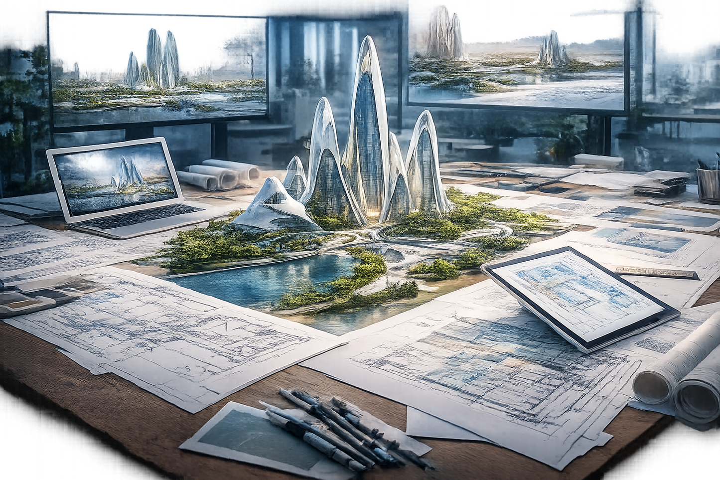 Concept design and architectural vision