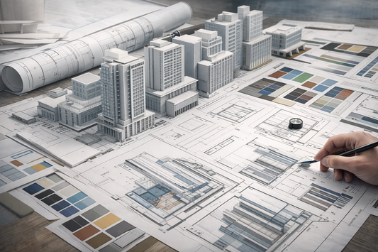 Elevation (Façade) design and massing studies