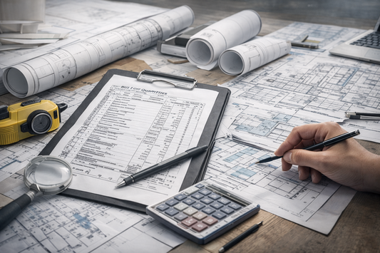 Bill of quantity and execution documents