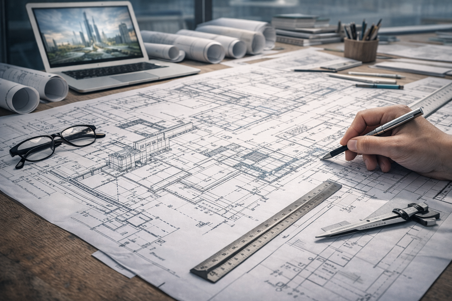 Architectural detailed drawings