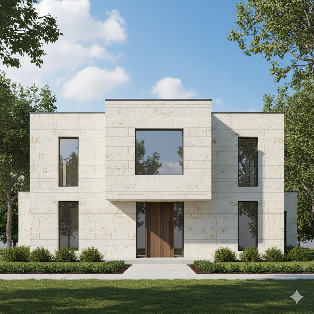 Natural stone cladding A04