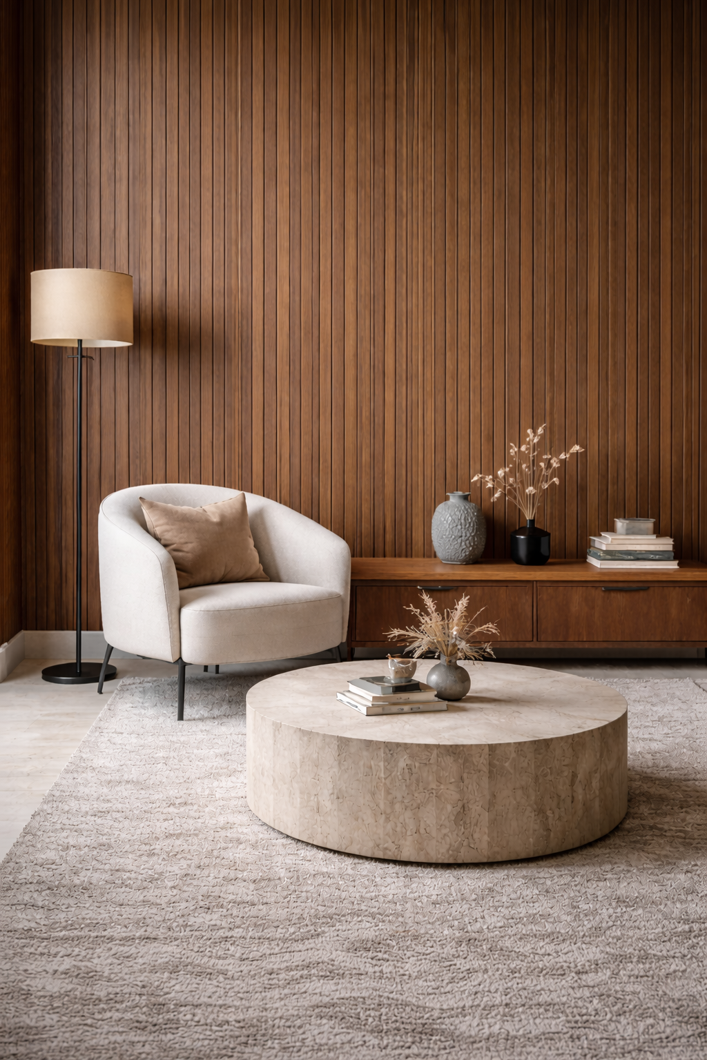 wooden cladding and flooring