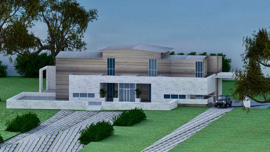 Zen-inspired Villa-Architectural package