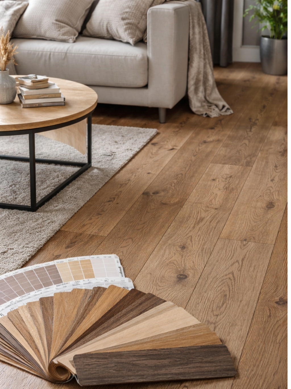 wooden cladding and flooring